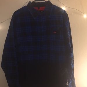 Men’s 10 Deep 2-tone Lumberjack Button-down